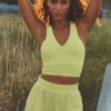 Airbrush Real Bra Sütyenli Tank - Sunshine