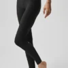 Airlift High-Waist 7/8 Horizon Tayt - Siyah