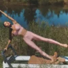 Airlift High-Waist Alignment Legging - Vintage Pembe/Beyaz