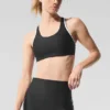Airlift Super Sleek Kontrast Spor Sütyeni - Siyah/Beyaz