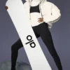 Alo Glacier Snowboard - Siyah/Beyaz