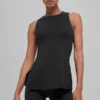 Alo Softsculpt Precision Tam Boy Sütyenli Tank - Siyah