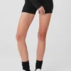 Alolux High-Waist Me Time Şort - Siyah