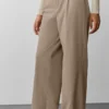 High-Waist Pursuit Pantolon (Uzun) - Gravel