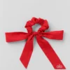 Love Knots Bağlamalı Saç Lastiği - Parlak Kırmızı