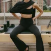 Sway Bootcut Eşofman Altı - Siyah