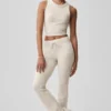 Sway Bootcut Eşofman Altı - Yulaf Rengi Melanj