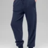 Yün Kaşmir High-Waist New Class Jogger - Lacivert