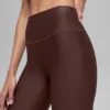 16'' High-Waist Airlift Kapri - Brownstone