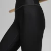 16'' High-Waist Airlift Kapri - Siyah