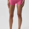 3" Alo Softsculpt Alçak Bel Katlamalı Şort - Paradise Pink