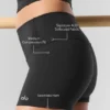 3" Alo Softsculpt High-Waist Precision Şort - Siyah