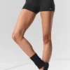 3" Alo Softsculpt High-Waist Precision Şort - Siyah
