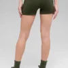 3" Alo Softsculpt High-Waist Precision Şort - Yeşil Zeytin
