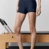 3" High-Waist Airlift Şık Şort - Lacivert
