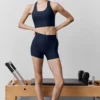 3" High-Waist Airlift Şık Şort - Lacivert
