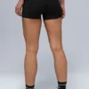 3" High-Waist Airlift Şort - Siyah