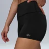 3" High-Waist Airlift Şort - Siyah
