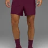 5" Adapt Koşu Şortu - Bordo