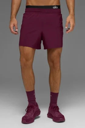 5″ Adapt Koşu Şortu – Bordo