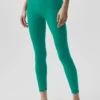 7/8 High-Waist Airbrush Airbrush Legging - Emerald Isle