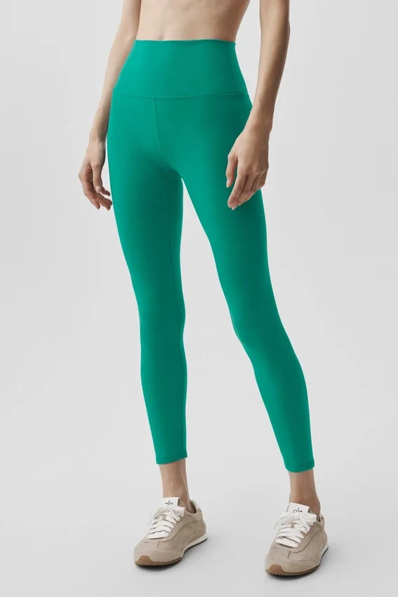 7/8 High-Waist Airbrush Airbrush Legging - Emerald Isle