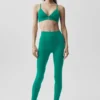 7/8 High-Waist Airbrush Airbrush Legging - Emerald Isle
