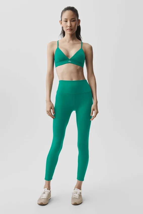 7/8 High-Waist Airbrush Airbrush Legging - Emerald Isle