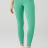 7/8 High-Waist Airbrush Airbrush Legging - Lettuce