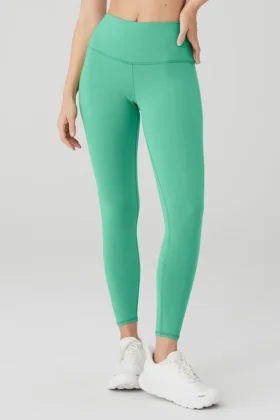 7/8 High-Waist Airbrush Airbrush Legging - Lettuce