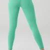 7/8 High-Waist Airbrush Airbrush Legging - Lettuce