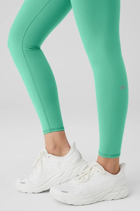 7/8 High-Waist Airbrush Airbrush Legging - Lettuce