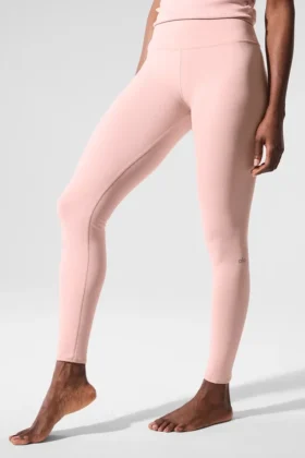 7/8 High-Waist Airbrush Airbrush Legging - Pembe Kuvars