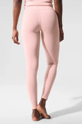 7/8 High-Waist Airbrush Airbrush Legging – Pembe Kuvars