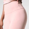 7/8 High-Waist Airbrush Airbrush Legging - Pembe Kuvars