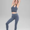 7/8 High-Waist Airbrush Legging - Bluestone