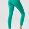 7/8 High-Waist Airbrush Legging - Ladin Yeşili
