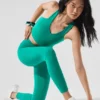 7/8 High-Waist Airbrush Legging - Ladin Yeşili