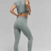 7/8 High-Waist Airbrush Legging - Lunar Grey