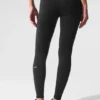 7/8 High-Waist Airbrush Legging - Siyah