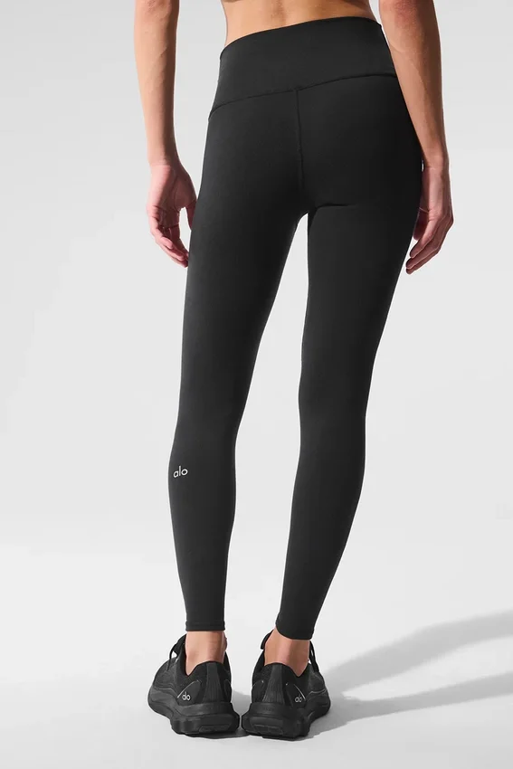 7/8 High-Waist Airbrush Legging - Siyah