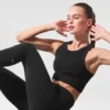 7/8 High-Waist Airbrush Legging - Siyah