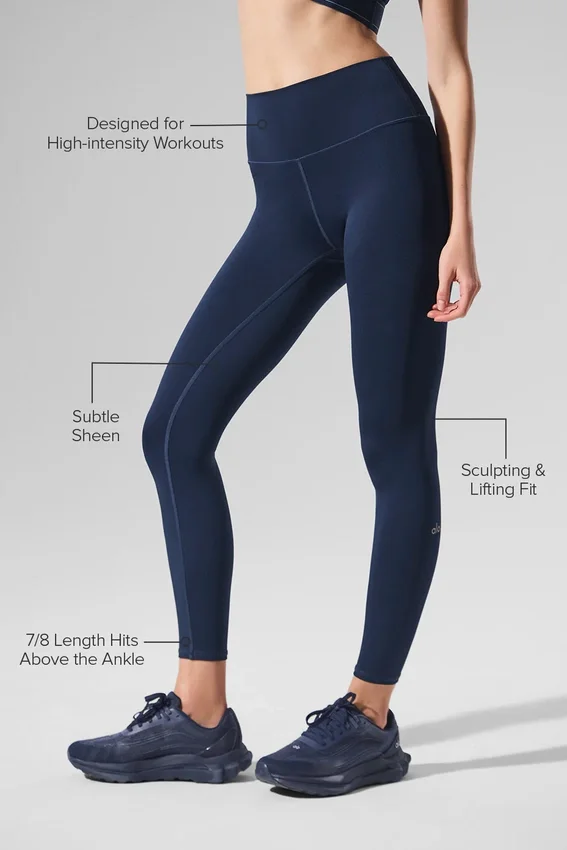 7/8 High-Waist Airlift Airlift Legging - Lacivert