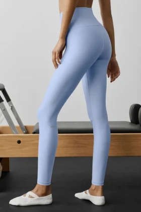 7/8 High-Waist Airlift Legging – Açık Provence Mavisi