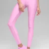 7/8 High-Waist Airlift Legging - Şeker Kalpli Pembe