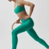 7/8 High-Waist Airlift Legging - Emerald Isle