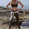 7/8 High-Waist Airlift Legging - Espresso