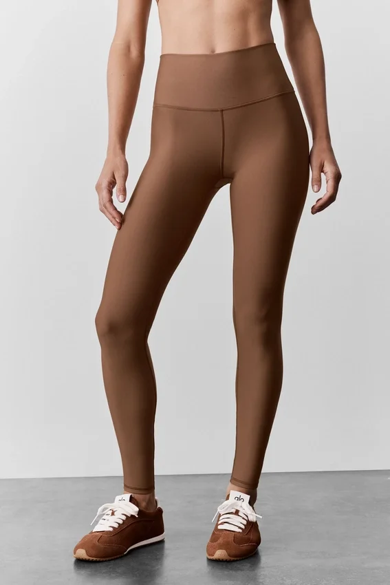 7/8 High-Waist Airlift Legging - Güneş Öpücüğü Kahverengi