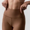 7/8 High-Waist Airlift Legging - Güneş Öpücüğü Kahverengi