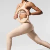 7/8 High-Waist Airlift Legging - Macadamia